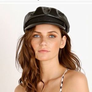 Brixton Vegan Leather fiddler hat